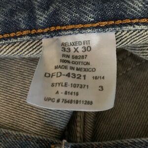 GLO Jeans Relaxed Fit in Denim Blue